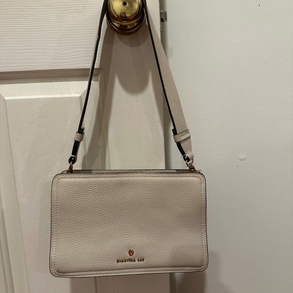 Spartina leather shoulder bag